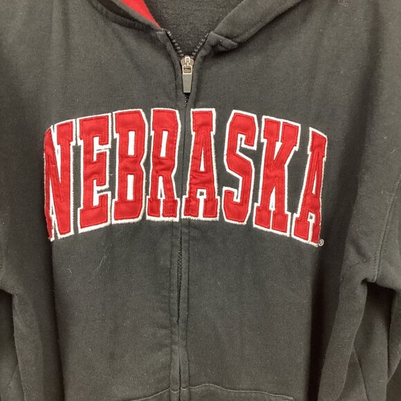 Nebraska Cornhuskers Full Zip Hoodie Sweatshirt M - Picture 2 of 8